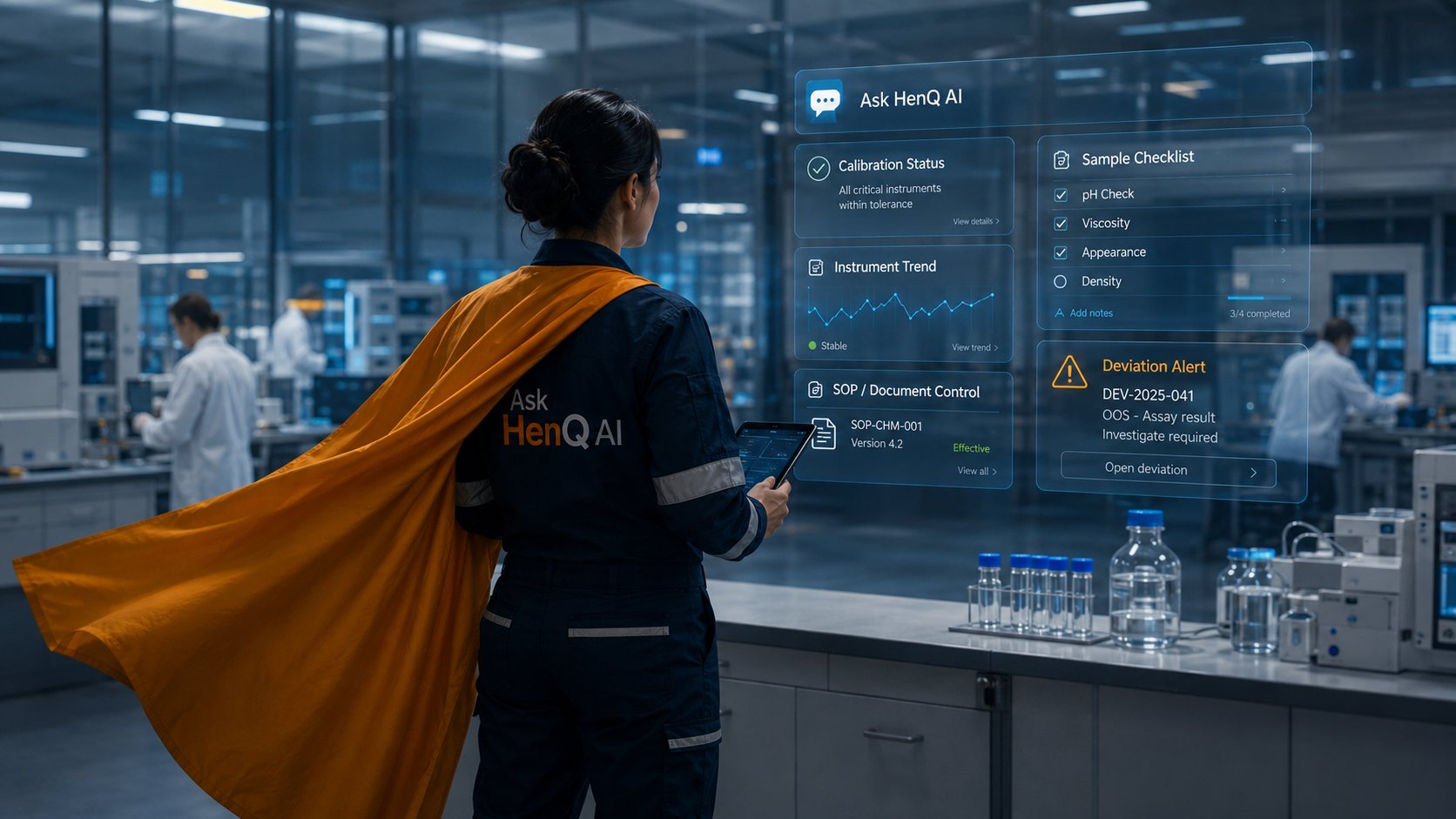 Ask HenQ AI-held, jouw expert in de broekzak